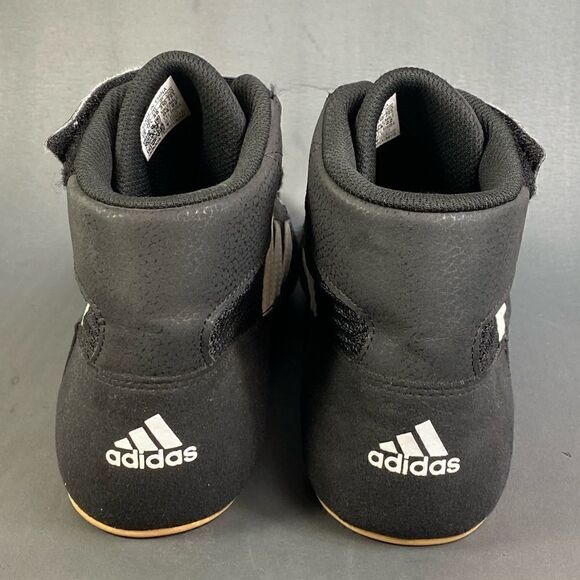 ADIDAS HVC 2 Athletic gym Wrestling Men Shoes  Black White Gum mens size 13 main image 7